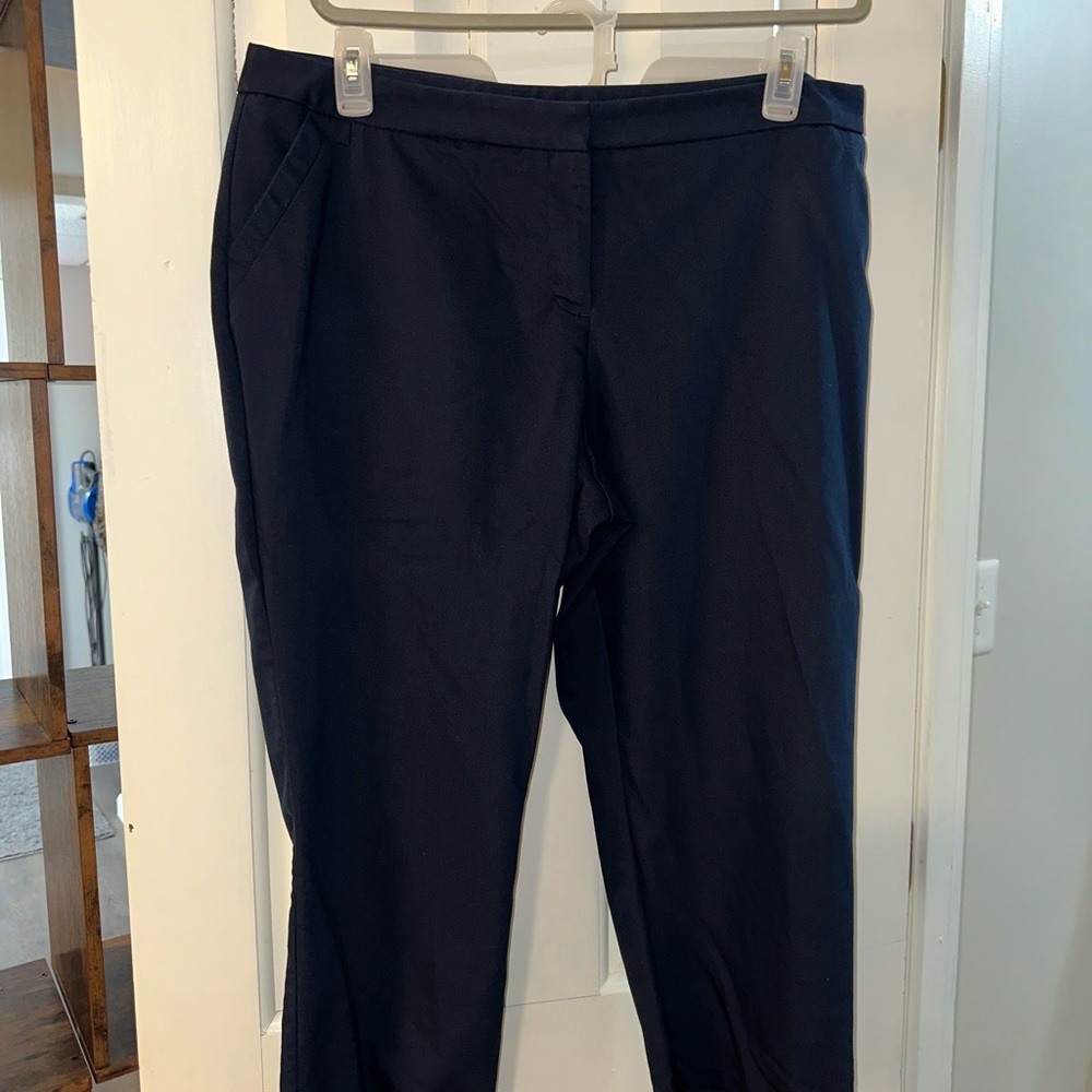 Lane Bryant Navy Capris